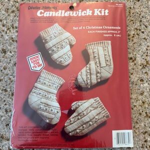 Candlewick Christmas Ornament Kit